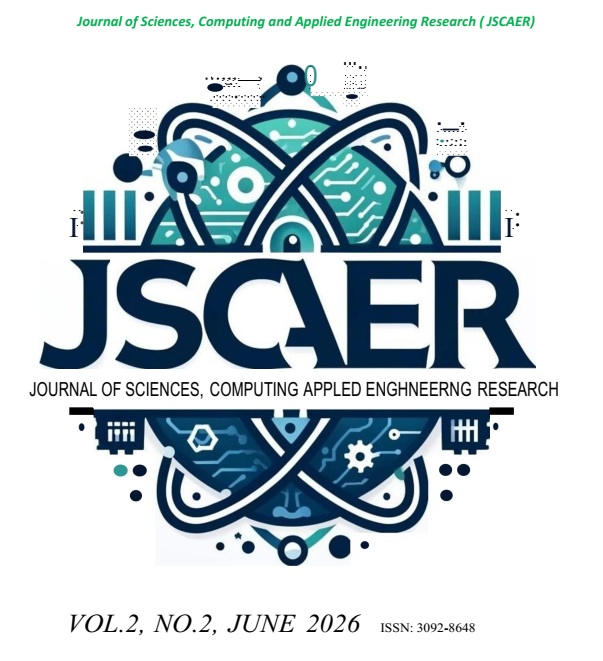 					View Vol. 2 No. 2 (2026): Journal of Sciences, Computing and Applied Engineering Research
				